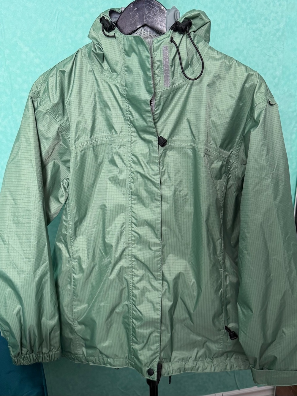 ☔️✨Orvis Mint Hooded Weatherproof Rain Jacket - Women